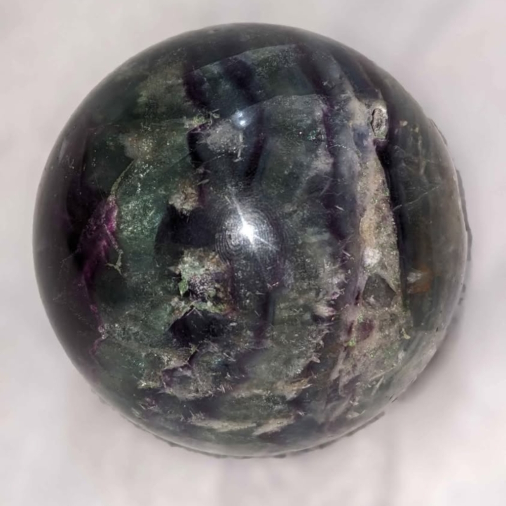 Rainbow Flourite Sphere